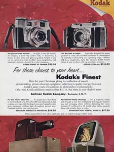 1953 Kodak Cine Cameras and projectors