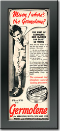 1954 Germolene vintage ad