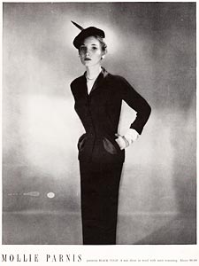  1949 ​Mollie Parnis﻿ vintage ad