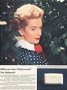 1955 Lux Soap - vintage ad
