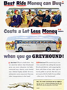 1950 Greyhound Bus