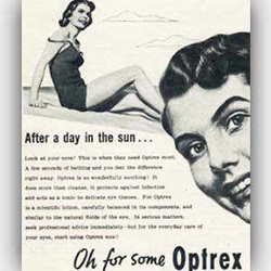 1954 ​Optrex - vintage ad