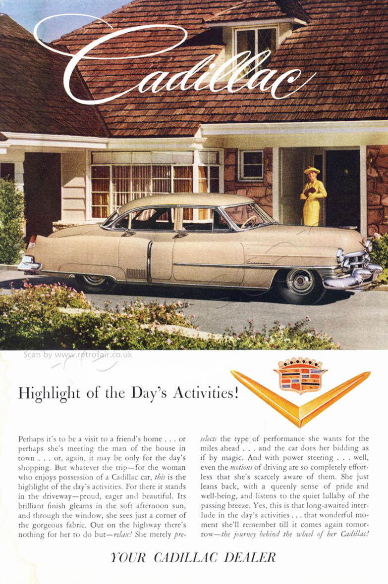 1952 Cadillac vintage ad