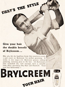  1949 Brylcreem - vintage ad