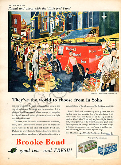 1955 Brooke Bond Tea advert