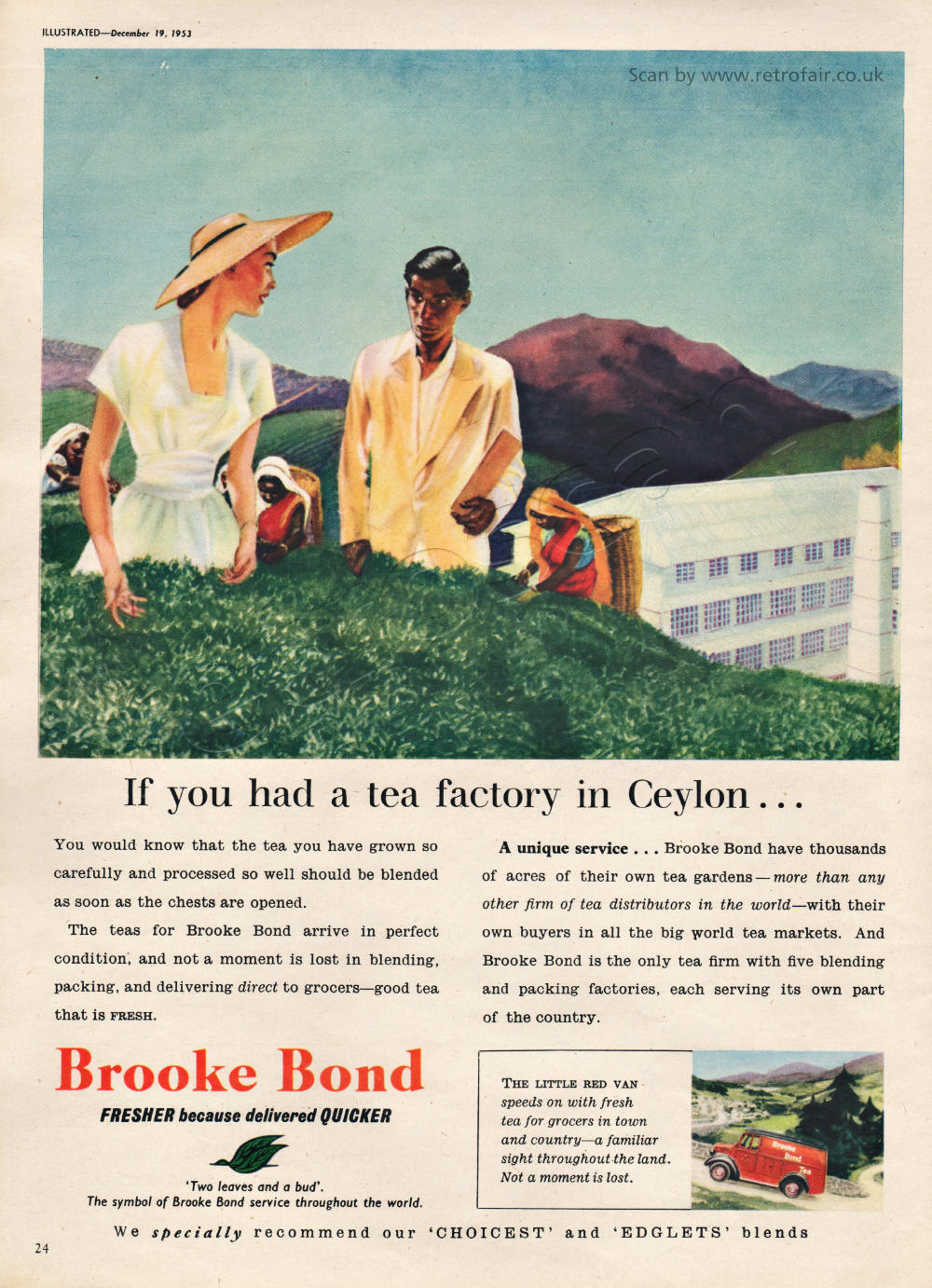 1953 Brooke Bond Tea ad