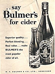 1953 ​Bulmer's - vintage ad
