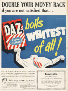 1953 Daz Washing Powder Babies