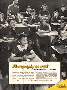 1953 Kodak vintage ad