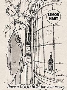 1953 Lemon Hart ​Rum - vintage ad