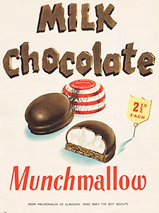 1953 ​Munchmallow - vintage ad