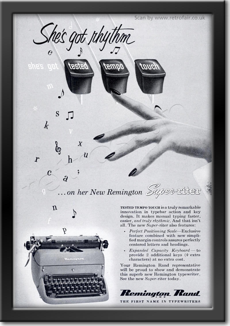 1953 Remington Rand advert