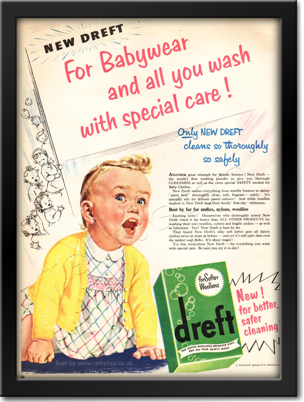 vintage Dreft advert