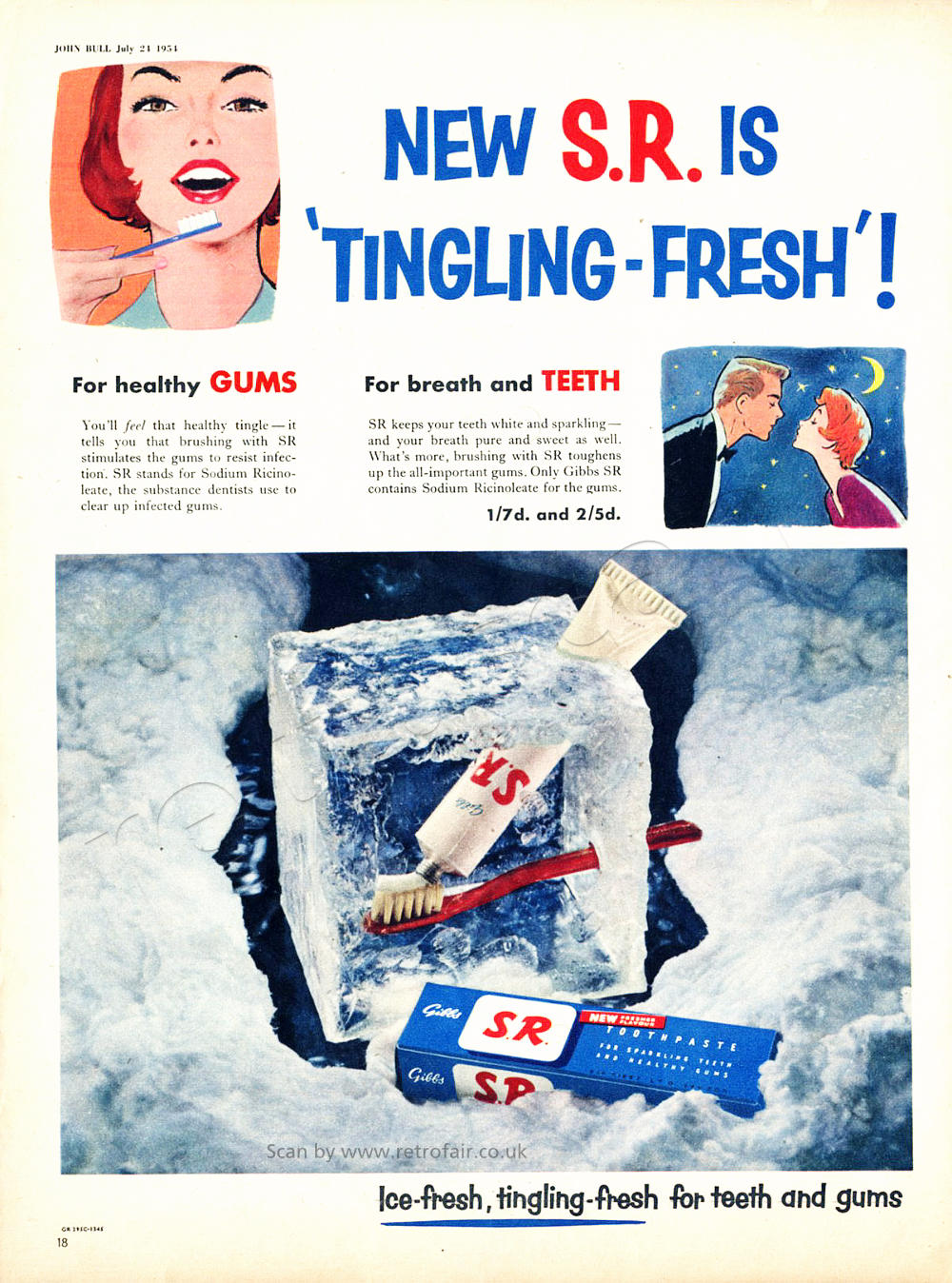 1954 SR Toothpaste