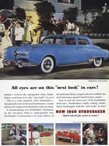 1949 Studebaker Land Cruiser - Blue