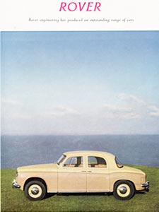1958 Rover Vintage ad