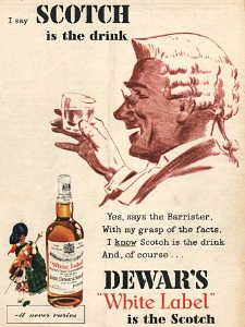 1955 Dewar's Advert