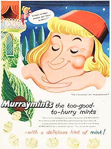 1955 ​Murraymints - vintage ad