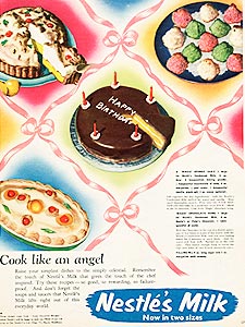  1955 ​Nestlé - vintage ad