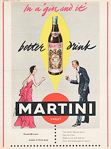 1955 Martini  - vintage ad