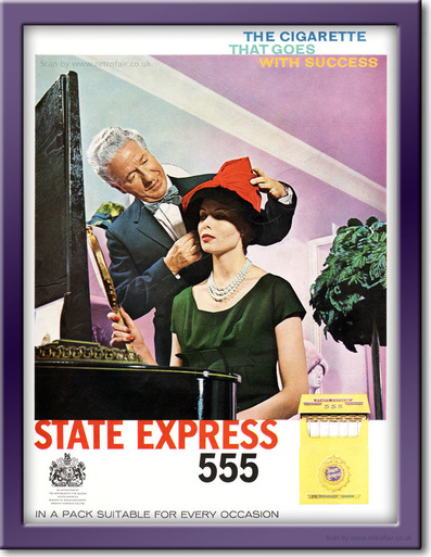 1961 State Express 555 - framed preview retro