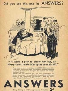 1939 Answers Magazine - vintage ad
