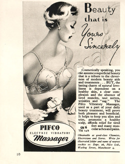 1951 Pifco Electric Massager ad