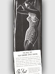 1958 ​Au Fait - vintage ad