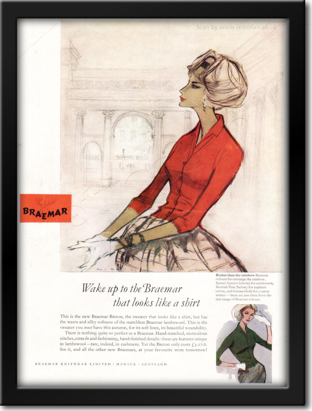 1958 Braemar Knitwear framed preview