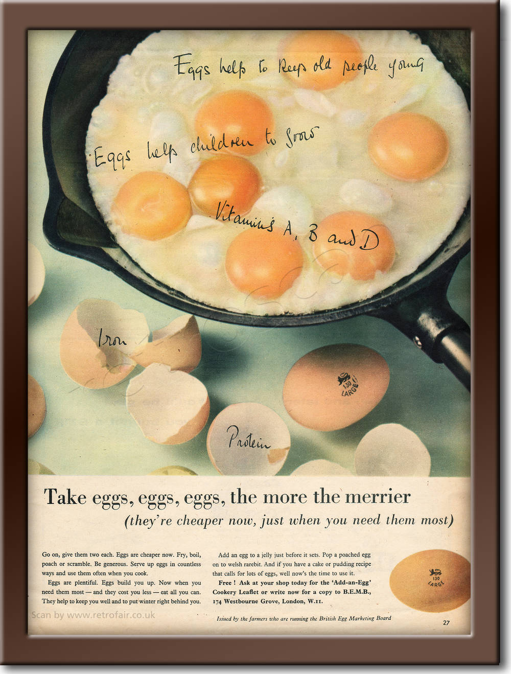 1958 Egg Marketing Board