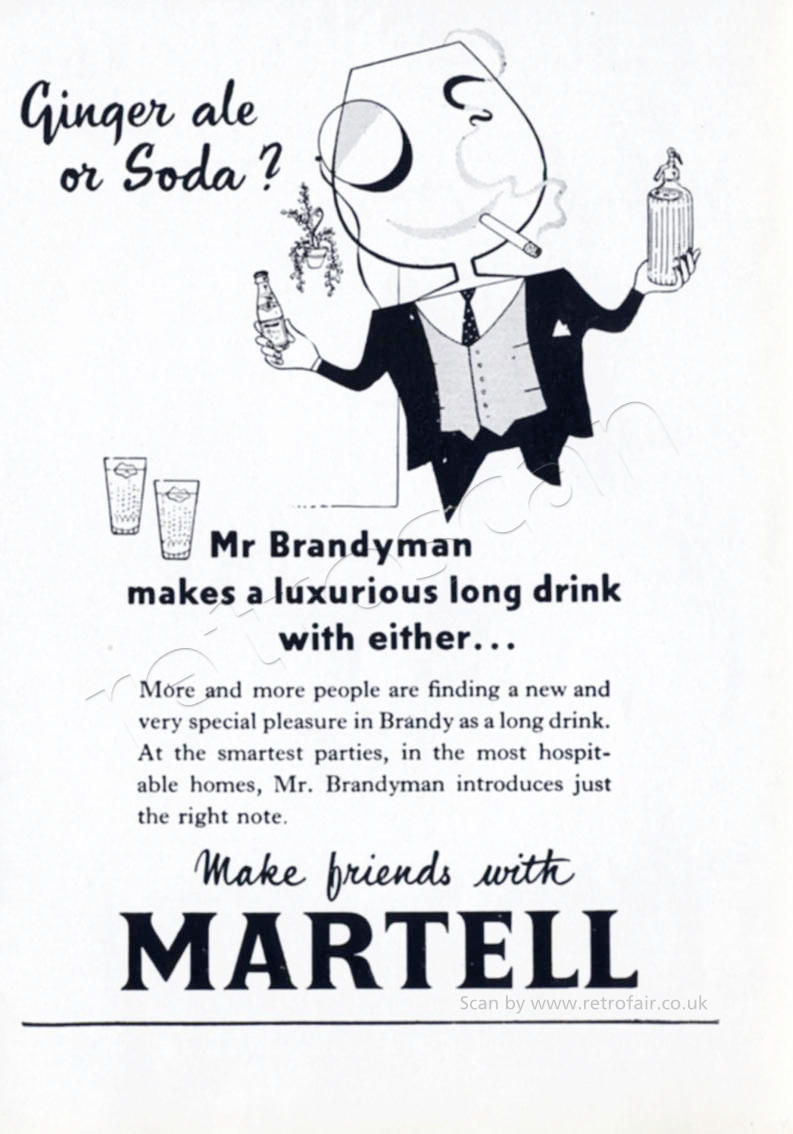 1958 Martell Brandy