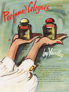 1958 Yardley vintage ad