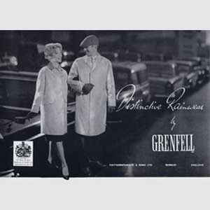 1962 Grenfell Rainwear vintage ad