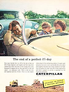 1959 Caterpillar Tractors - vintage ad