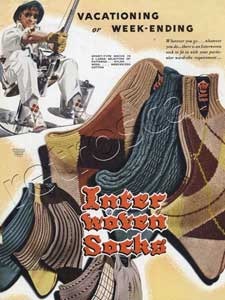 1950 Interwoven Socks (Angling)