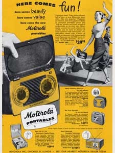 1949 Motorola Portable Radio