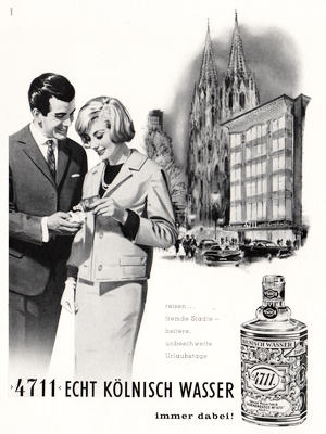 1961 4711 Eau de cologne vintage ad