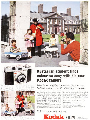  1961 Kodak - vintage ad