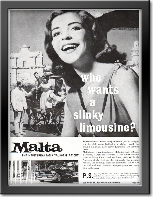 1961 Malta Tourism