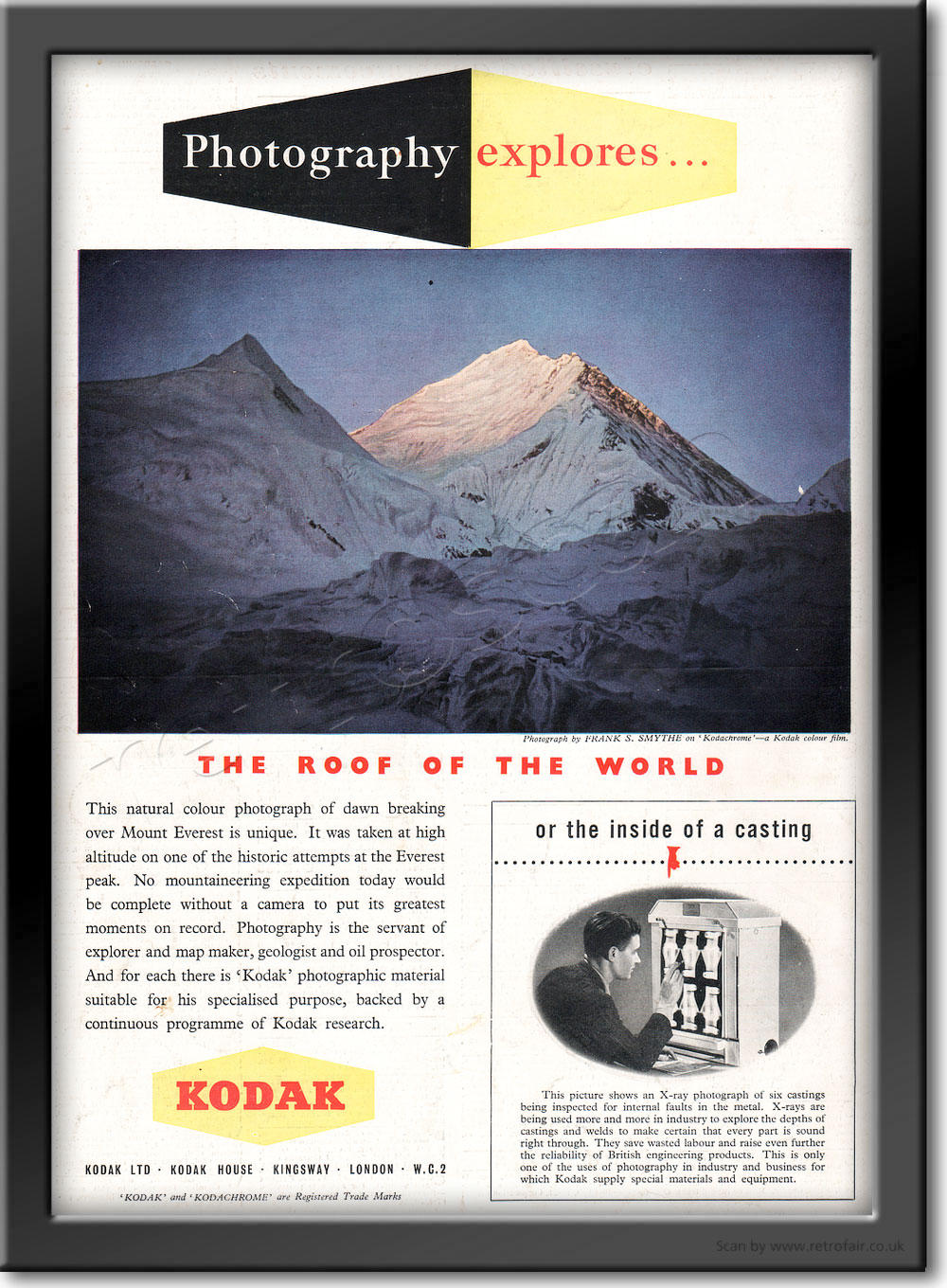 1962 Kodak - framed preview retro