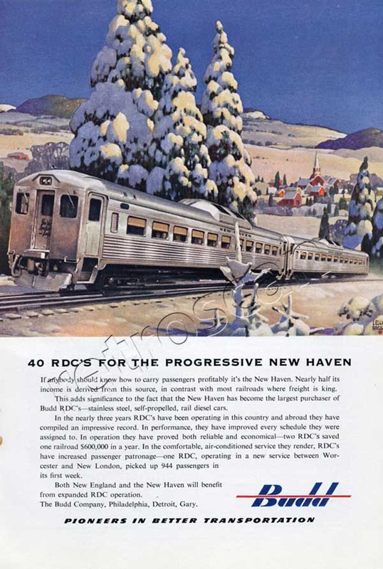 1953 Budd Engineering vintage ad