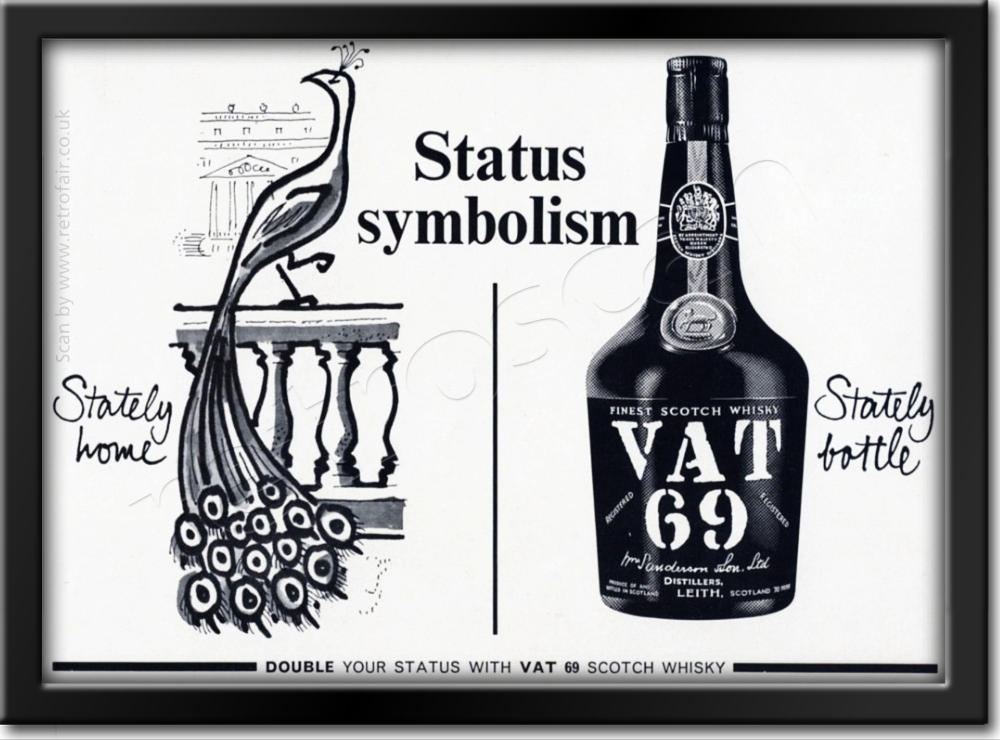 1964 VAT 69 Scotch Whisky 