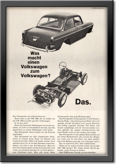 1964 Volkswagen - framed preview retro