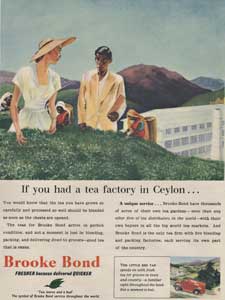 1953 Brooke Bond Tea - Ceylon Vintage Ad