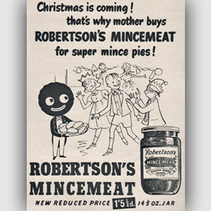 vintage Robertson's mincemeat