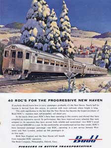 1953 Budd Company New Haven