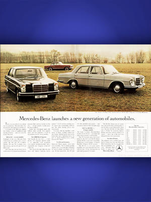 1968 Mercedes Benz - vintage ad