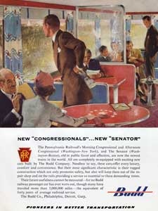 1952 Budd Engineering 'Senator' - vintage ad