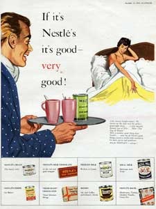 1953 Nestlé Milo Breakfast In Bed