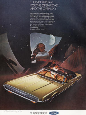 1969 Ford Thunderbird - vintage ad